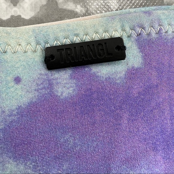 TRIANGL Luna Tie Dye Cheeky Bikini Bottom XXS - Picture 5 of 9
